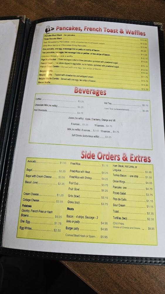 Raul's Striper Cafe Menu image 3