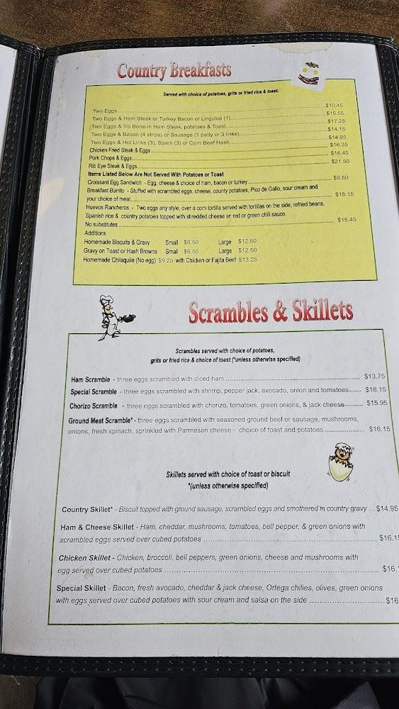 Raul's Striper Cafe Menu image 4