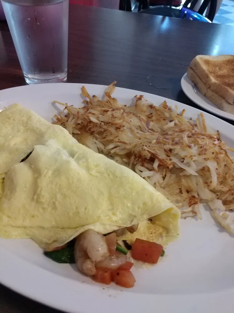 Seafood Omelet